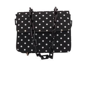 Vanessa Polka Dot Clutch Vtg Glam Girlhoodcore  Feminine Crossbody Convertible
